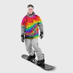 Накидка на куртку 3D Tie-dye