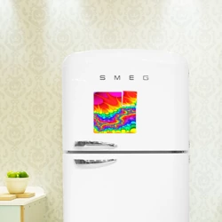 Магнитный плакат 3Х3 Tie-dye - фото 2