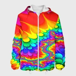 Мужская куртка 3D Tie-dye