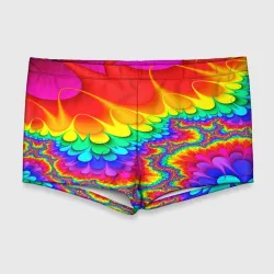 Мужские купальные плавки 3D Tie-dye