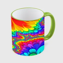 Кружка с полной запечаткой Tie-dye