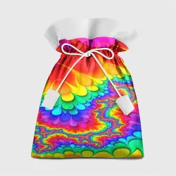 Подарочный 3D мешок Tie-dye