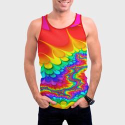 Мужская майка 3D Tie-dye - фото 2