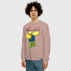 Мужской свитшот хлопок Roblox Dab - фото 2