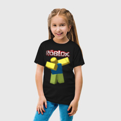 Детская футболка хлопок Roblox Dab - фото 2