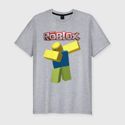 Мужская футболка хлопок Slim Roblox Dab