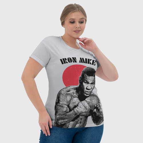 Женская футболка 3D Iron Mike, цвет 3D печать - фото 6