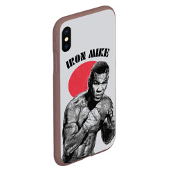 Чехол для iPhone XS Max матовый Iron Mike - фото 2