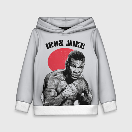 Детская толстовка 3D Iron Mike, цвет белый