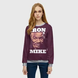 Женский свитшот 3D Mike Tyson - фото 2