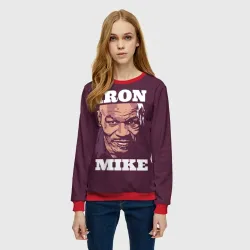 Женский свитшот 3D Mike Tyson - фото 2