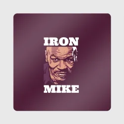 Магнит виниловый Квадрат Mike Tyson