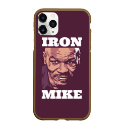 Чехол для iPhone 11 Pro Max матовый Mike Tyson