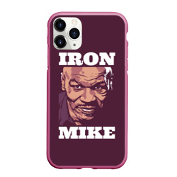 Чехол для iPhone 11 Pro Max матовый Mike Tyson