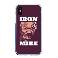 Чехол для iPhone XS Max матовый Mike Tyson