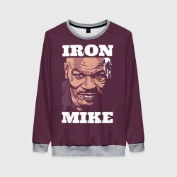 Женский свитшот 3D Mike Tyson