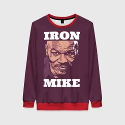 Женский свитшот 3D Mike Tyson
