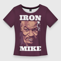 Женская футболка 3D Slim Mike Tyson