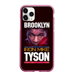 Чехол для iPhone 11 Pro Max матовый Mike Tyson