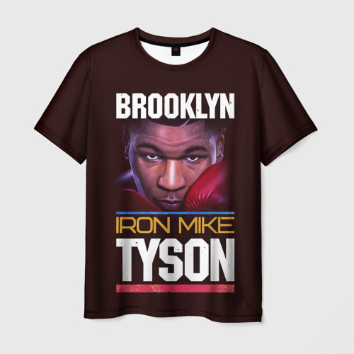 Мужская футболка 3D Mike Tyson, цвет 3D печать