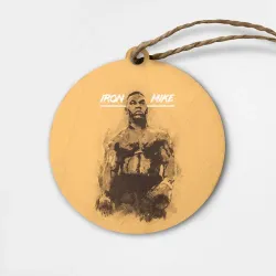Деревянная игрушка круг Iron Mike
