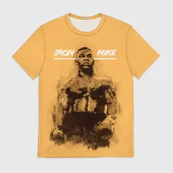 Мужская футболка 3D Iron Mike