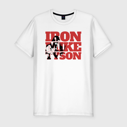 Мужская футболка хлопок Slim Iron Mike