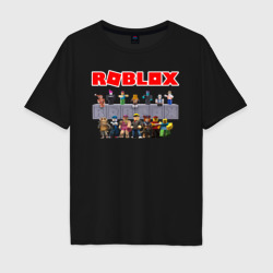 Мужская футболка хлопок Oversize Roblox