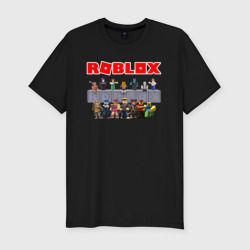 Мужская футболка хлопок Slim Roblox