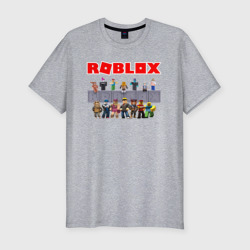 Мужская футболка хлопок Slim Roblox