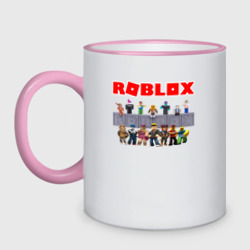 Кружка двухцветная Roblox