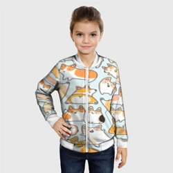 Детский бомбер 3D Корги - фото 2