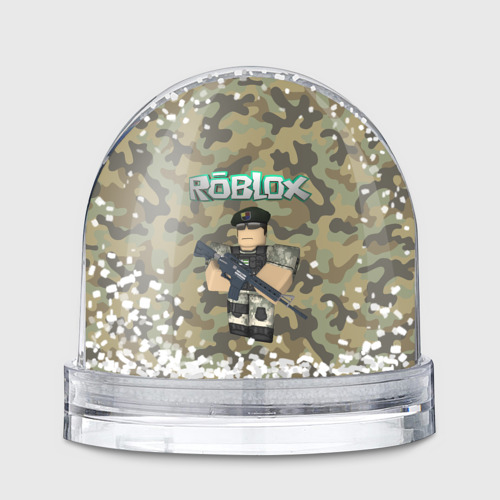 Игрушка Снежный шар Roblox 23 February Camouflage