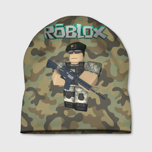 Шапка 3D Roblox 23 February Camouflage