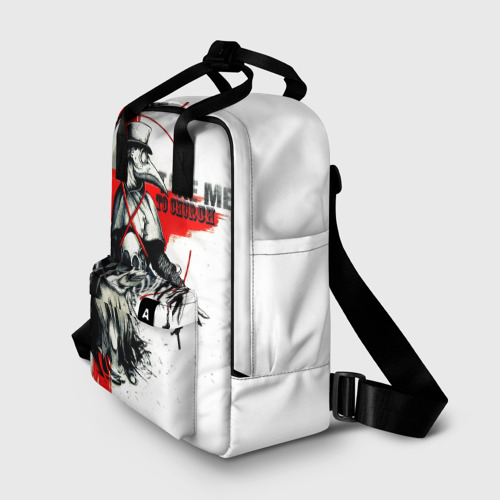 Женский рюкзак 3D Чумной доктор - фото 2