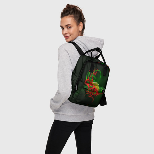 Женский рюкзак 3D Медуза Горгона - фото 3