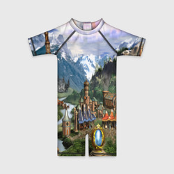 Детский купальный костюм 3D Heroes