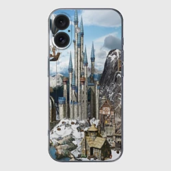 Чехол для iPhone 16 силиконовый с защитой камеры Heroes