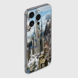 Чехол для iPhone 15 Pro силиконовый с защитой камеры Heroes - фото 2