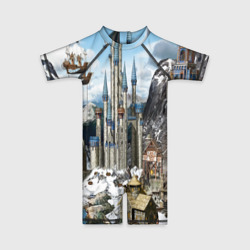 Детский купальный костюм 3D Heroes