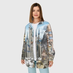 Женская рубашка oversize 3D Heroes - фото 2