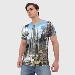 Мужская футболка 3D Heroes - фото 2