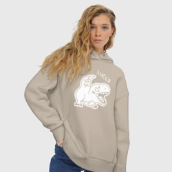 Женское худи Oversize хлопок Злюся - фото 2