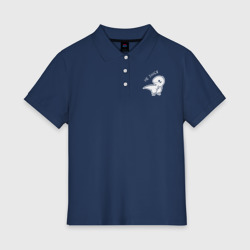 Женское поло хлопок Не Злися