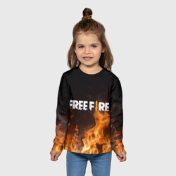 Детский лонгслив 3D Free fire - фото 2