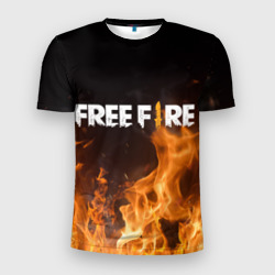 Мужская футболка 3D Slim Free fire