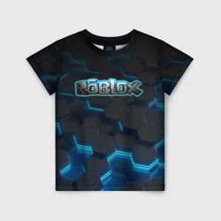 Детская футболка 3D Roblox Neon Hex