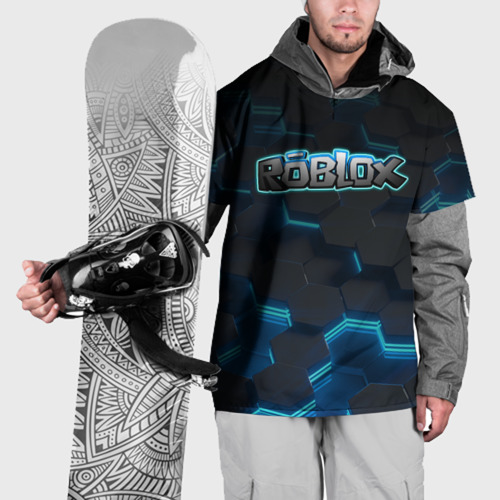 Накидка на куртку 3D Roblox Neon Hex, цвет 3D печать