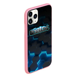 Чехол для iPhone 11 Pro Max матовый Roblox Neon Hex - фото 2