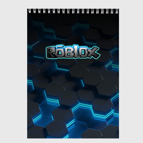 Скетчбук Roblox Neon Hex, цвет белый